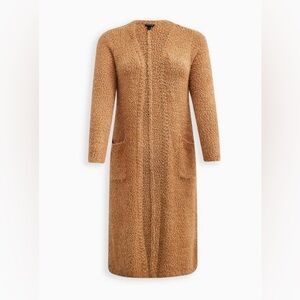 Torrid - Popcorn Duster Open Front Sweater